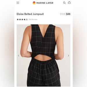 Marine Layer jumpsuit Size S NWT